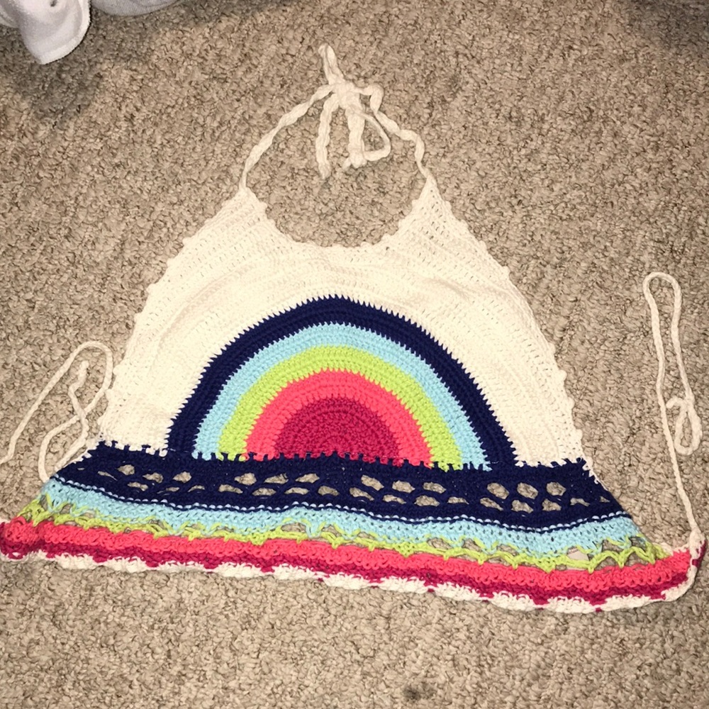 Crochet crop top
